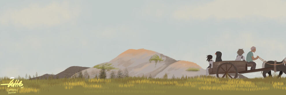 Background art for school assignment, 2024